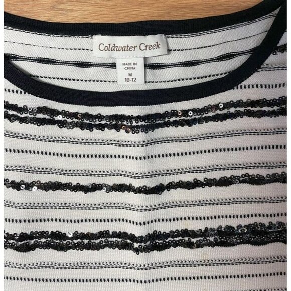 Coldwater Creek Sweater Shirt Women's Med. - Picture 2 of 3